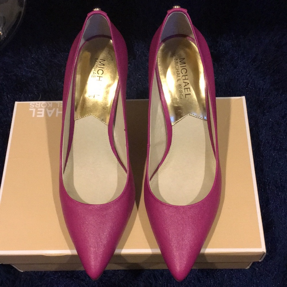 Fuschia Michael Kors Pumps